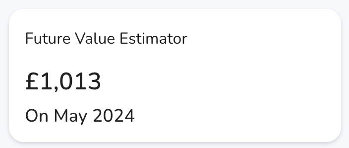 KPI - Future Value Estimate